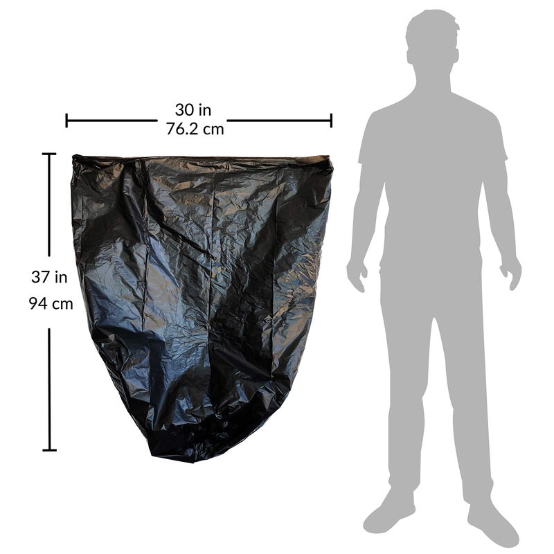 Reli. EcoStrong 16-25 Gallon Trash Bags | 200 Count Bulk | Black | Eco-Friendly | Made from Recycled Material - Image 3
